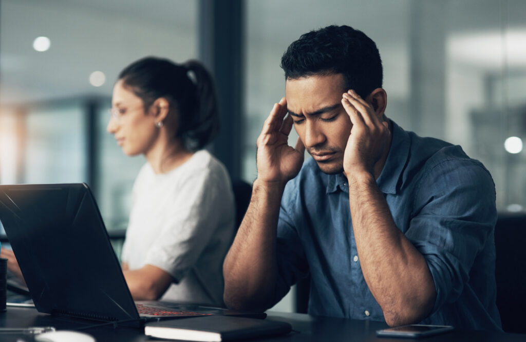 reactive IT frustrated employee